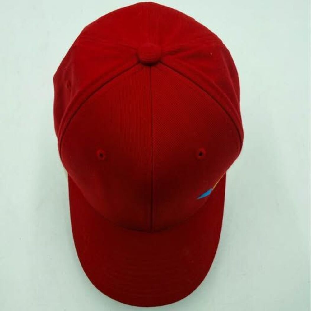 Snowbird Red Baseball Cap Size S-M - Picture 5 of 7